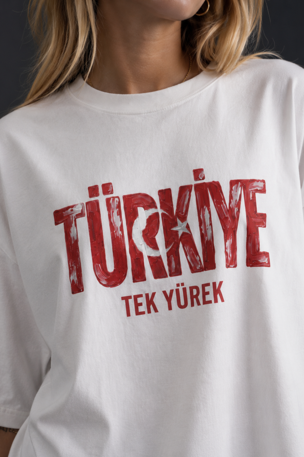 Türkiye Oversized T-Shirt – Design 2 – Produktansicht 2