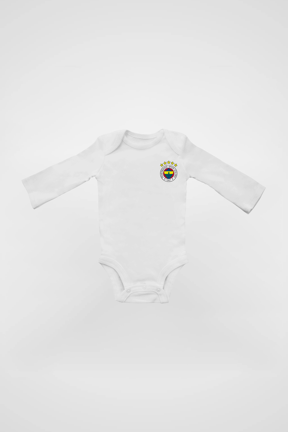 Fenerbahçe Bio-Babybody Langarm – Design 1 – Produktansicht 2