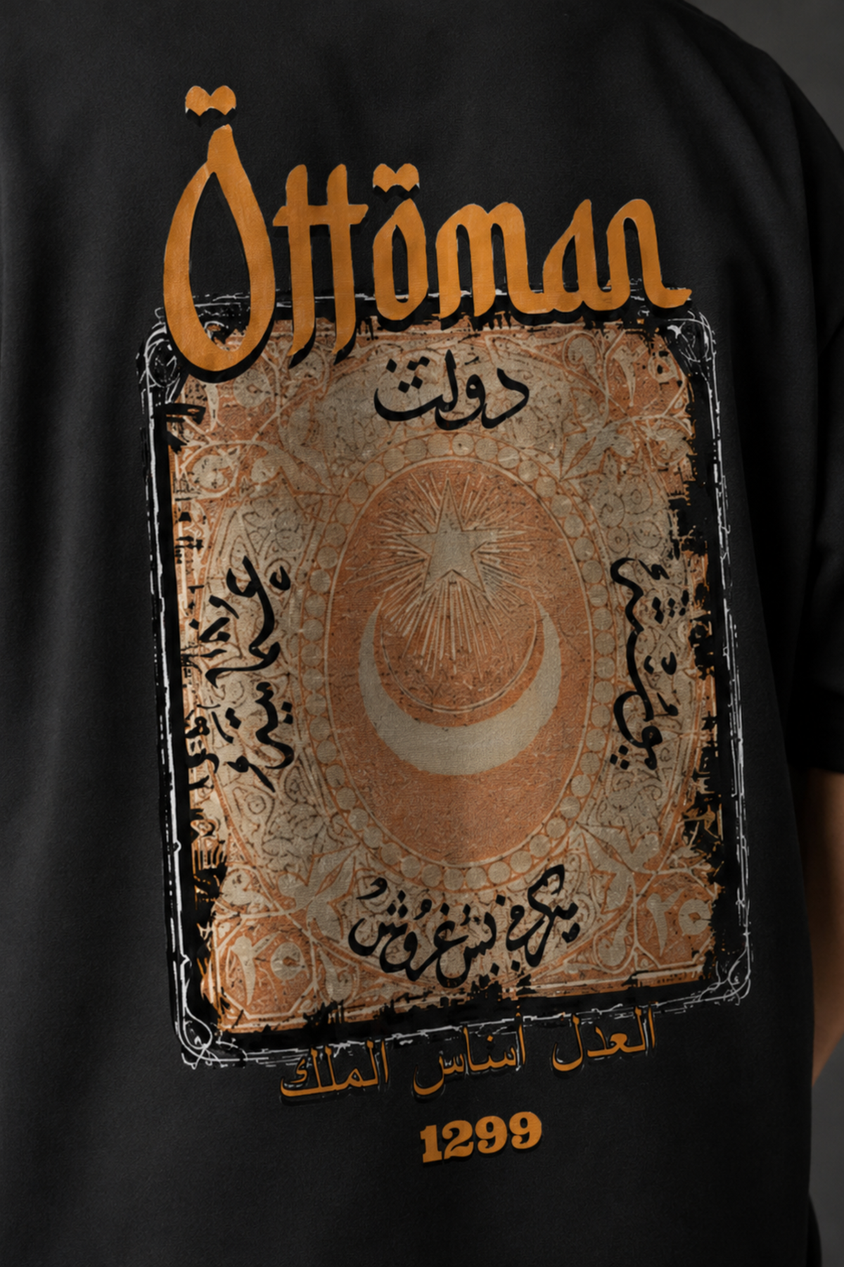 Ottoman Oversized T-Shirt – Design 4 – Produktansicht 3