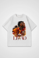 REALSTIL Rafa Leao Oversized T-Shirt Design 1 – Detailansicht