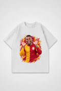REALSTIL Rafa Leao Oversized T-Shirt Design 2 – Produktansicht