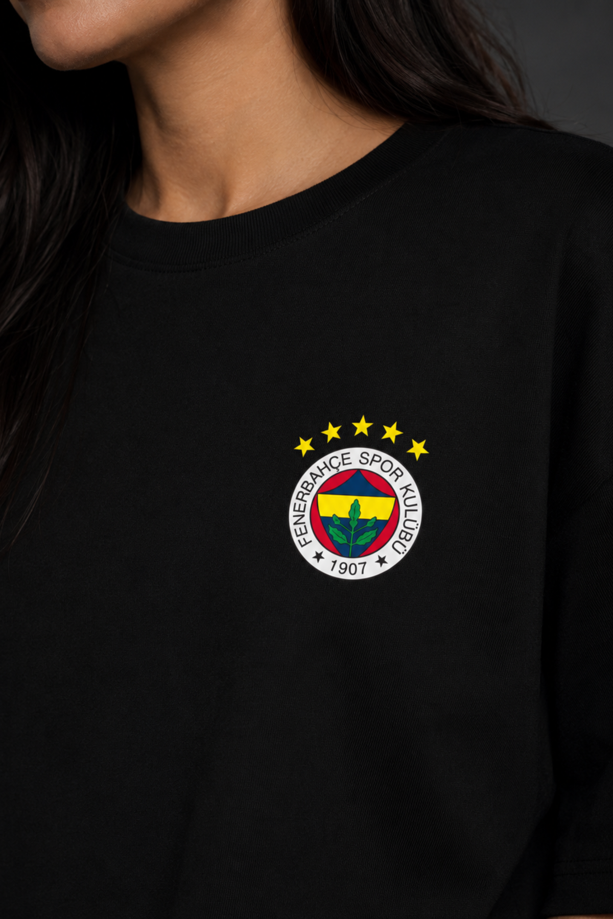 Fenerbahçe Oversized T-Shirt – Design 1 – Produktansicht 3