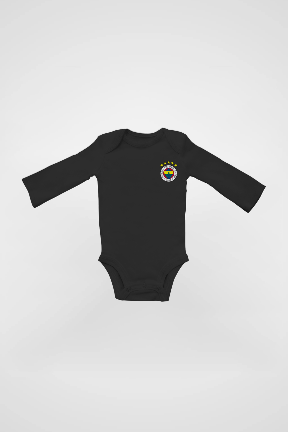 Fenerbahçe Bio-Babybody Langarm – Design 1 – Produktansicht 1