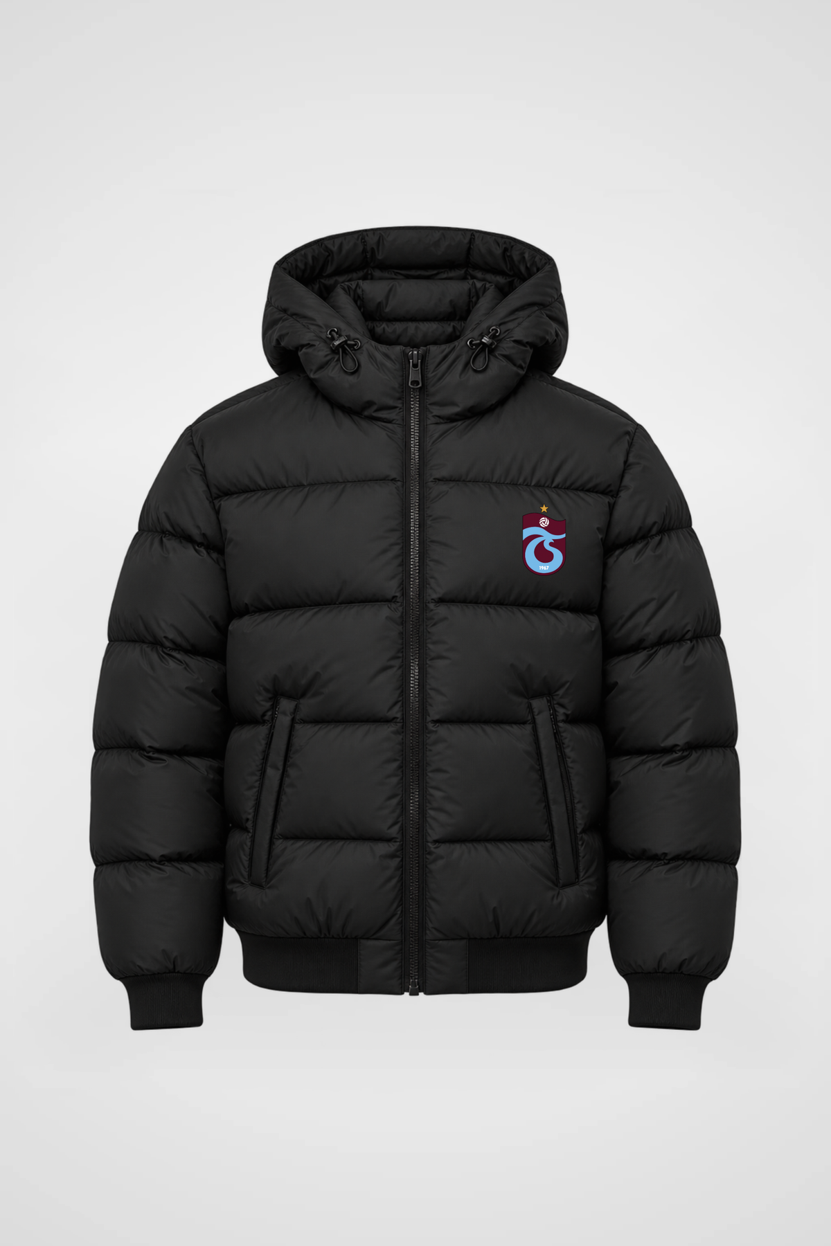Trabzon Steppjacke in Schwarz (Black)