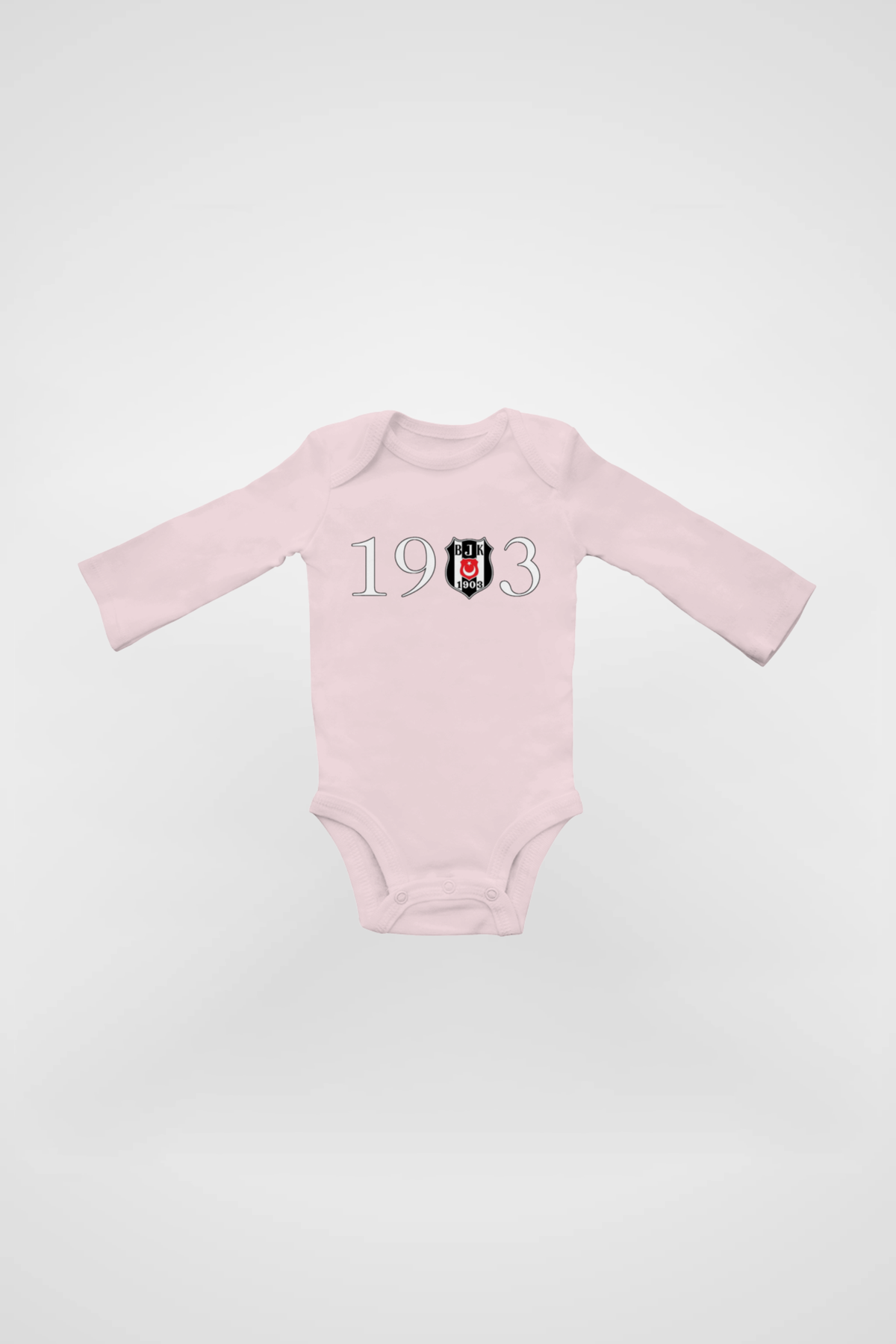 Beşiktaş Bio-Babybody Langarm – Design 3 – Produktansicht 3