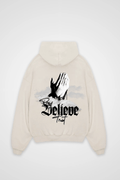 BELIEVE OVERSIZED HOODIE