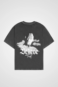 BELIEVE WASHED OVERSIZED T-SHIRT