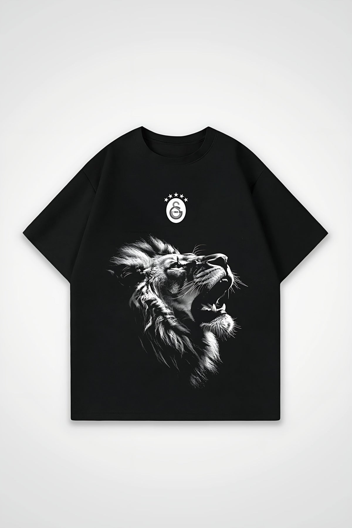Galatasaray Oversized T-Shirt – Ruh in Schwarz (Black)