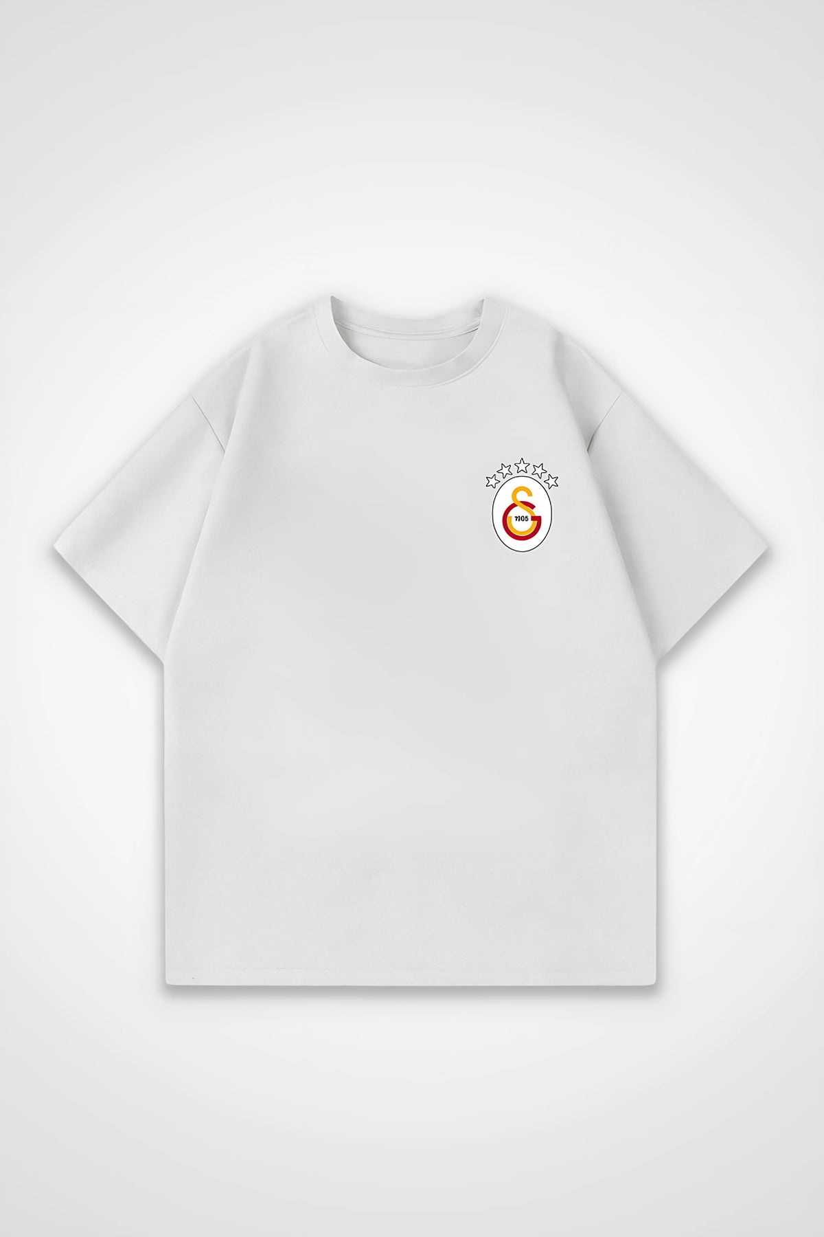 Galatasaray Oversized T-Shirt – Zafer in Weiß (White)