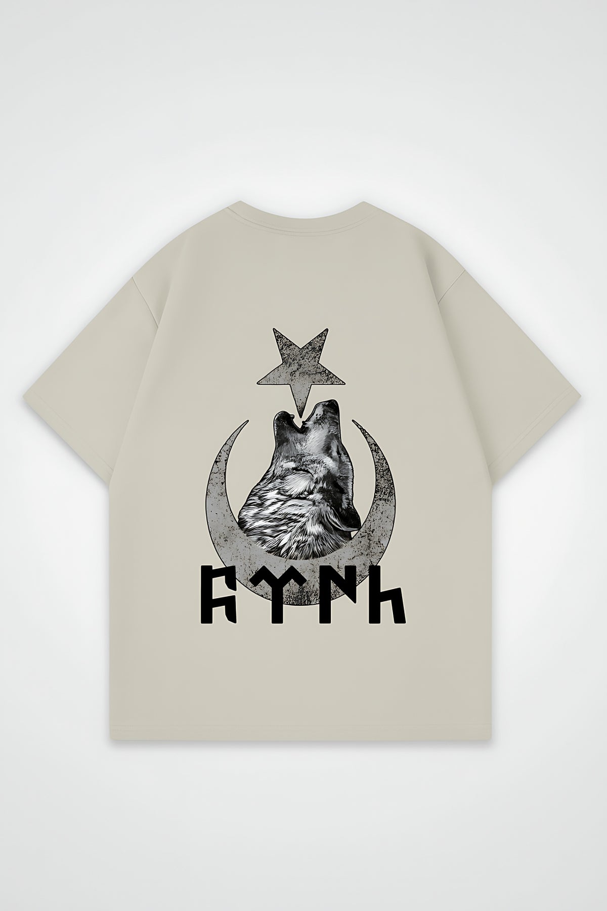 Göktürk Oversized T-Shirt – Töre – Design mit Backprint
