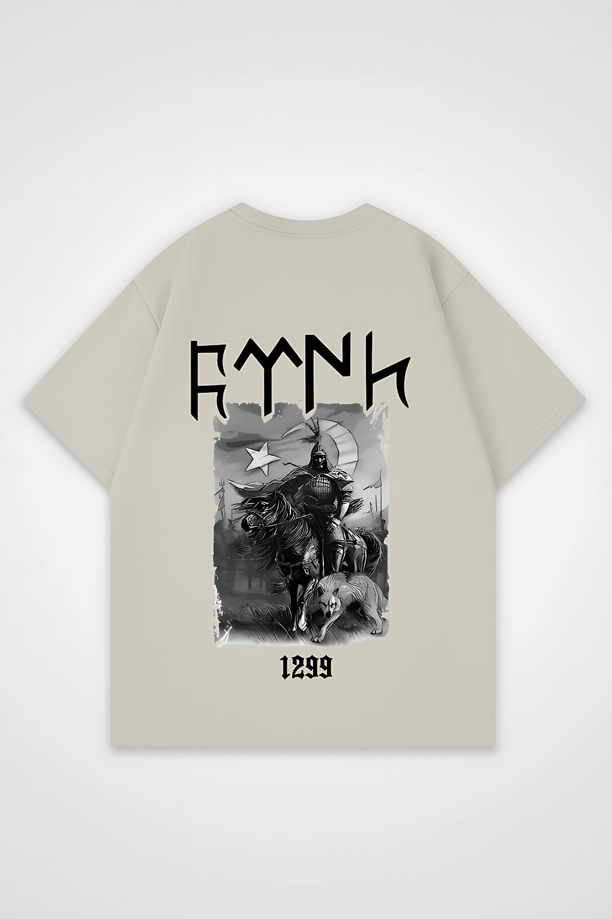 Göktürk Oversized T-Shirt – Turan – Design mit Backprint