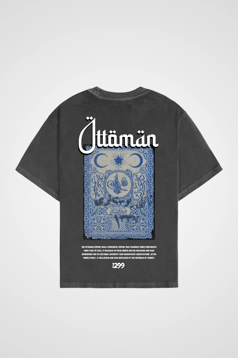 Ottoman Washed Oversized T-Shirt – Produktansicht