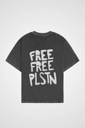 PALESTINE WASHED OVERSIZED T-SHIRT