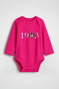 Beşiktaş Bio-Babybody Langarm – Çarşı in Fuchsia