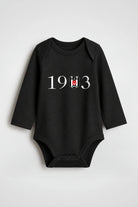 Beşiktaş Bio-Babybody Langarm – Çarşı in Schwarz