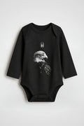 Beşiktaş Bio-Babybody Langarm – Kara Kartal in Schwarz
