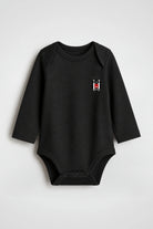 Beşiktaş Bio-Babybody Langarm – Kartal in Schwarz