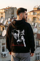 REALSTIL Bonnie & Clyde Oversized Hoodie Black – Model Herren