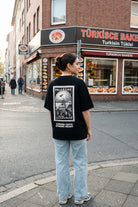 REALSTIL Palestine Oversized T-Shirt Black – Model Damen