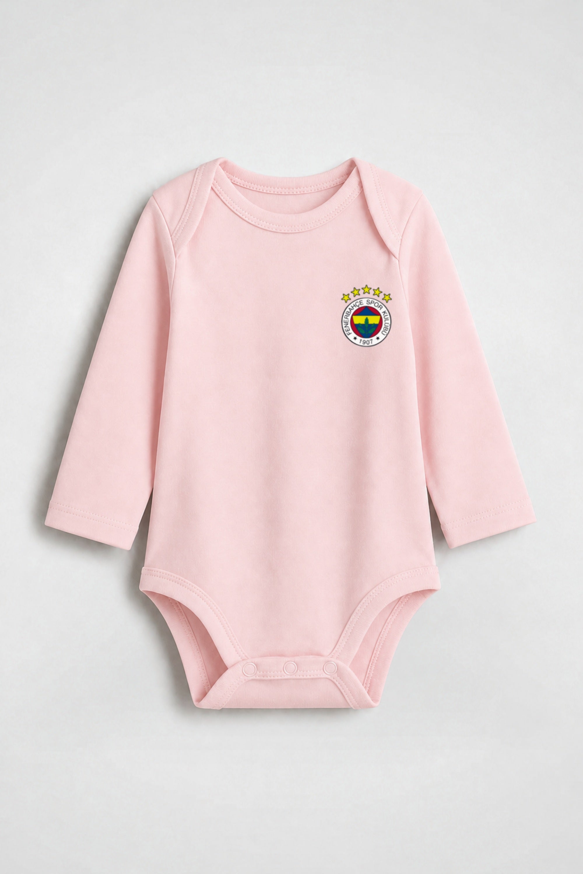 Fenerbahçe Bio-Babybody Langarm – Kadıköy in Powder Pink