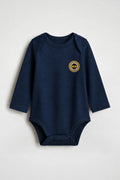 Fenerbahçe Bio-Babybody Langarm – Kanarya in Nautical Navy