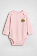 Fenerbahçe Bio-Babybody Langarm – Kanarya in Powder Pink