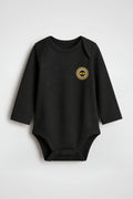 Fenerbahçe Bio-Babybody Langarm – Kanarya in Schwarz