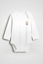 Galatasaray Bio-Babybody Langarm – Aslan in Weiß