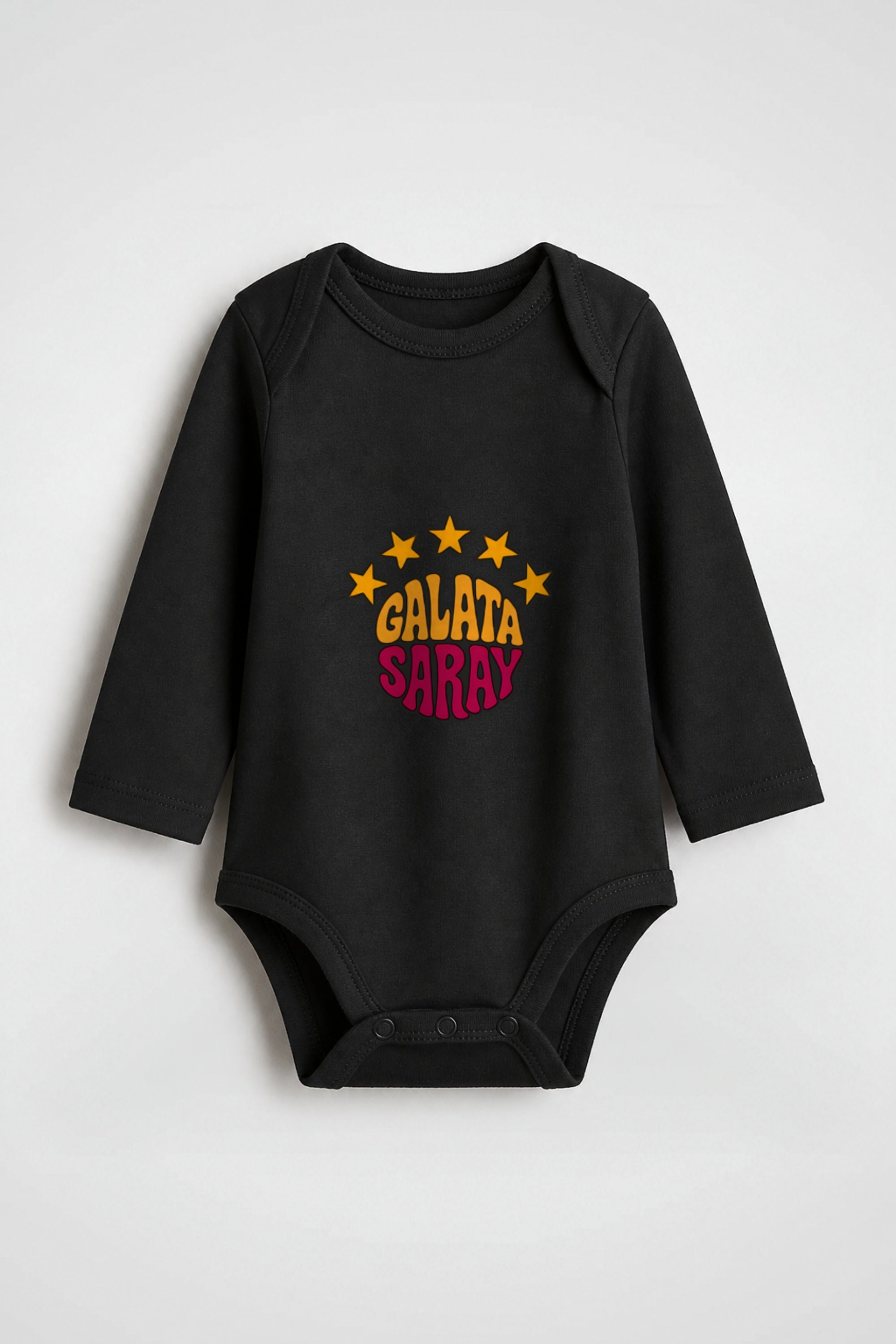 Galatasaray Bio-Babybody Langarm – Cim Bom in Schwarz