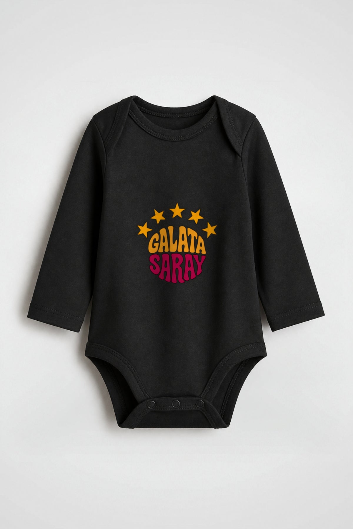Galatasaray Bio-Babybody Langarm – Cim Bom in Schwarz