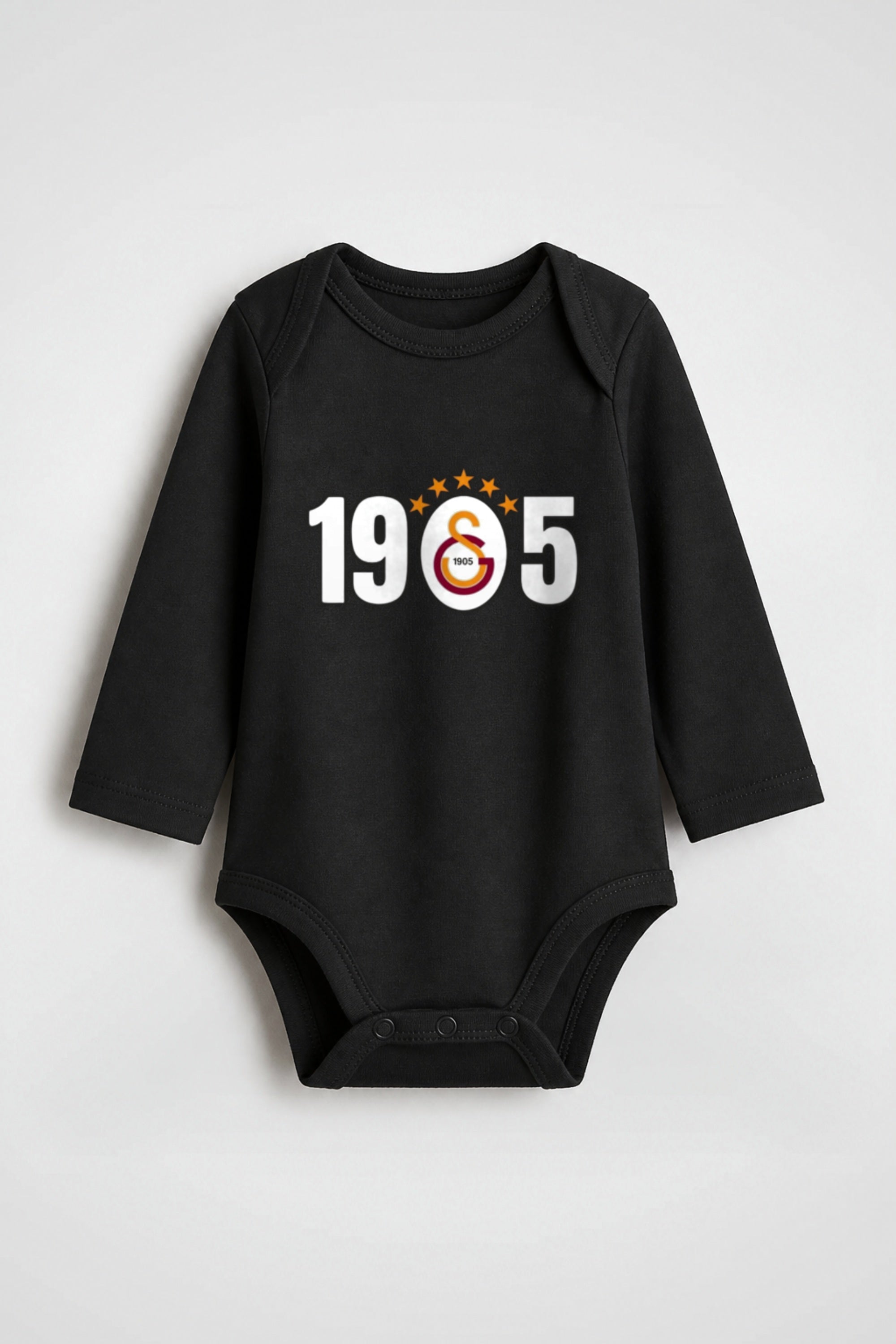 Galatasaray Bio-Babybody Langarm – Sarı Kırmızı in Schwarz