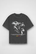 Galatasaray Cim Bom Washed T-Shirt in Washed Black – Produktbild Frontprint