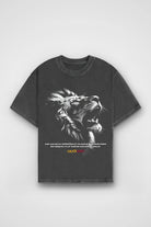 Galatasaray Cim Bom Washed T-Shirt in Washed Black – Produktbild Frontprint
