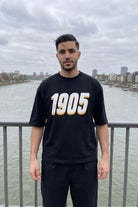 REALSTIL Galatasaray Oversized T-Shirt Black – Model Herren