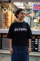 REALSTIL Galatasaray Oversized T-Shirt Black – Model Damen