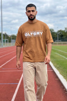 REALSTIL Galatasaray Oversized T-Shirt Amber – Model Herren