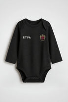 Göktürk Bio-Babybody Langarm in Schwarz