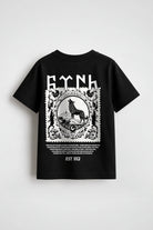 Göktürk Kids T-Shirt in Schwarz – Rückenprint