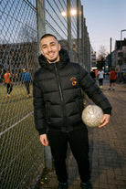 Galatasaray Steppjacke – Cimbom in Schwarz – Model-Foto Herren