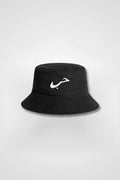 Hubb Bucket Hat – Sevda in Schwarz – Produktbild