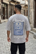 Ottoman Washed Oversized T-Shirt – Herren Streetstyle, Backprint