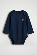 Trabzonspor Bio-Babybody Langarm in Nautical Navy