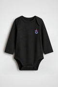 Trabzonspor Bio-Babybody Langarm in Schwarz