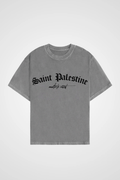 SAINT PALESTINE WASHED OVERSIZED T-SHIRT