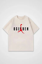 Osimhen Oversized T-Shirt – Black – Detail