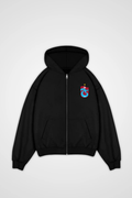 TRABZON OVERSIZED ZIPPER HOODIE
