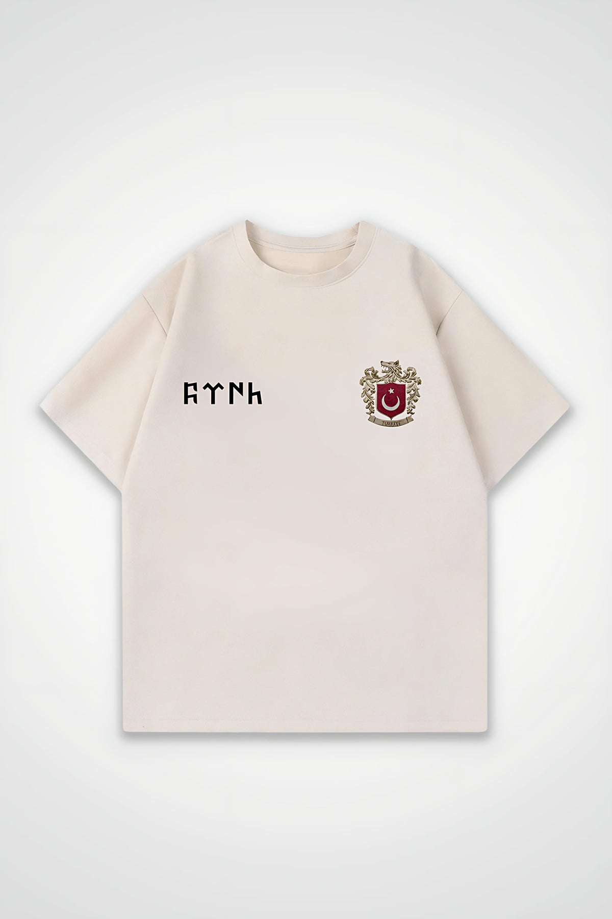 Göktürk Oversized T-Shirt – Miras in Sand