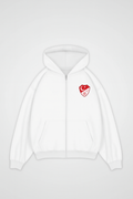 TÜRKIYE OVERSIZED ZIPPER HOODIE